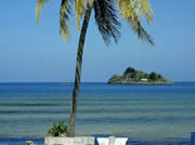playa bibijagua, paisaje