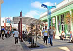 paseando en el boulevard, ciego de avila