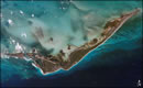 Cayo Largo del Sur desde el espacio