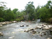 baños en el rio