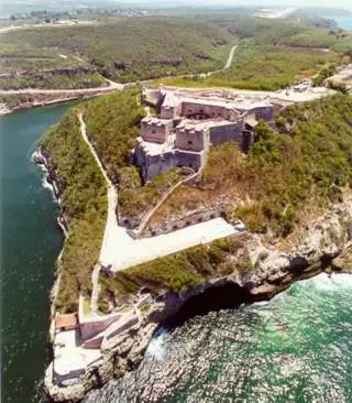 castillo del morro, vista aerea